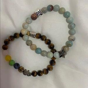 Two beautiful crystal bracelets